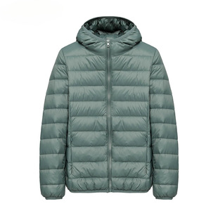 Lightweight Down Jacket New Hooded Women's Short All-match plus size Lightweight Casual Winter Warm Jacket