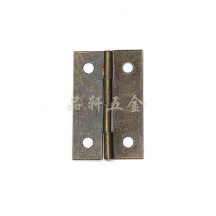 Hardware decorative accessories multi-size long antique hinge wooden box right angle hinge furniture hinge iron hinge