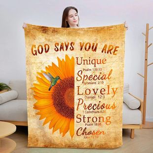 Foreign Trade Cross-border Digital Printing Blanket Super Soft Flannel Printing Blanket Single-layer Double-layer Printing Lamb Fleece Blanket