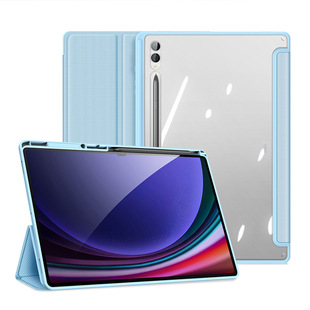 For Samsung TabS10Plus flat panel protective cover factory wholesale with pen slot flip cover tri-fold protective shell S9FE