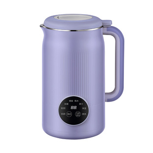 Household touch screen full-automatic cleaning multifunctional new soybean milk machine wall-breaking machine boil-free filter-free 4-5 people