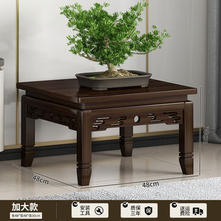 Flower stand new Chinese style antique flower stand flower stand multi-functional storage rack balcony flower pot rack multi-layer storage rack