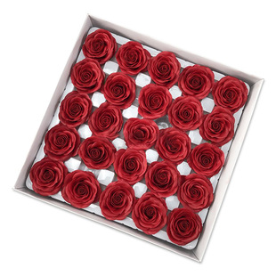 Goddess Festival Awakening Rose Immortal Flower Soap Flower Head Soap Flower Simulation bouquet Advanced Sense Gift Box diy