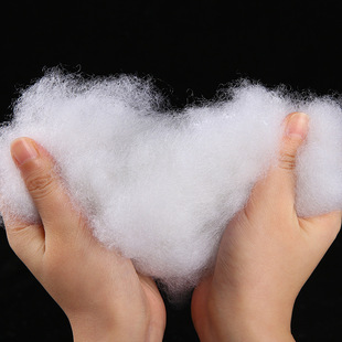 Factory Direct Sales High Elastic Sofa Pillow Filled with Cotton Doll Doll Cotton DIY Environmentally Friendly Pp Cotton Fluffy Imitation Silk Cotton