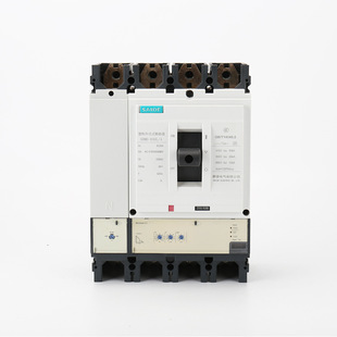 SAIDE Sade Electric SDM6-630 Electronic White 4P Moulded Case Circuit Breaker Empty Open