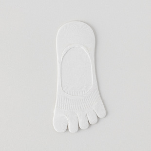 Modal Split-Toe Socks for Women in Summer, Solid Color, Low-Cut Invisible Boat Socks, Sweat-Absorbent, Breathable, Odor-Resistant, Japanese-Style Women's Five-Toe Socks
