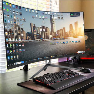 32-inch curved desktop computer 27 LCD 165 hairtail screen 34 display 144HZ electronic competition 2K game 24