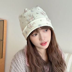Moon cap postpartum spring and summer cotton maternal big head confinement mother cap thin hair band for pregnant women 8 September 10