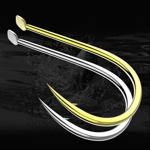 100 pieces boxed thousand-hook crooked mouth barbed sea fishing string hook competitive table fishing large bulk fishing hook batch