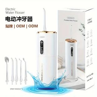 Amazon Cross-border Oral Care Water Dental Floss Household Dental Booth Electric Dental Bunch into Portable Dental Booth Wholesale