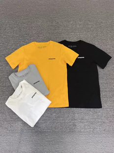 American Style Outdoor Bata Cotton Crewneck Short-sleeved T-shirt Base Shirt Loose Men's and Women's 38501
