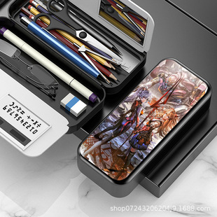 eva New Century Evangelical Warrior Internet Celebrant Multifunctional Student Stationery Case Glasses Storage Box Pen Case Large Capacity Pen