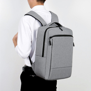 New business laptop bag men's and women's large capacity casual simple backpack waterproof rechargeable schoolbag