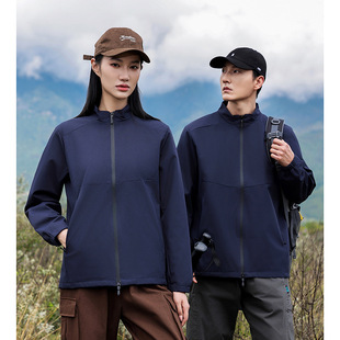 New outdoor stand collar single-layer assault clothing men's windproof and waterproof work clothes long sleeve couples thin exterior