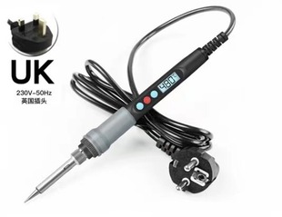 Cross-border explosions 90W internal heating adjustable temperature digital display soldering iron electric soldering iron automatic sleep function 110V 220