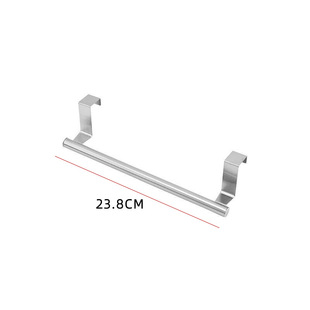 Factory Direct Supply Punch-Free Towel Rack Hanging Double-Layer Towel and Bath Towel Rod Removable Telescopic Bathroom Storage Rack