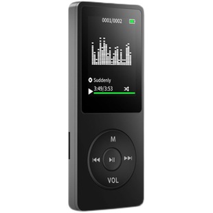 Подключите карту и положите MP3-плеер с экраном мини-студент MP4 длинный милый музыкальный плеер Walkman записывающая ручка