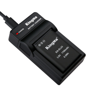 Power code EN-EL23 battery suitable for Nikon P600 P610S S810c P900S P700 camera charger