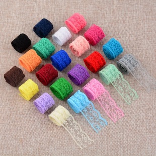 Single side lace accessories DIY handmade tablecloth sofa bedding curtain fabric wedding gift packaging material