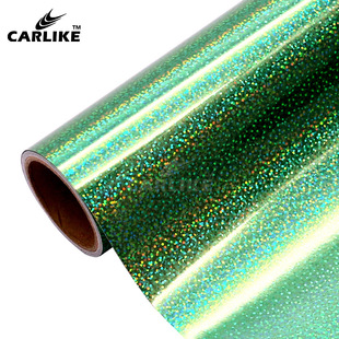 Amazon specializes in laser engraving film 12-inch self-adhesive polka dot colorful water cup computer DIY creative sticker