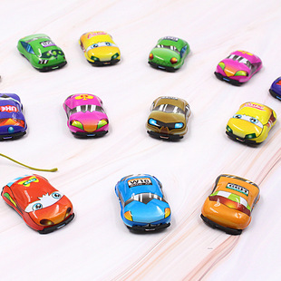 Mini inertia car back car racing toy car small plane model fall-resistant kindergarten small gift wholesale