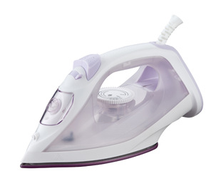 Steam iron with VDE plug