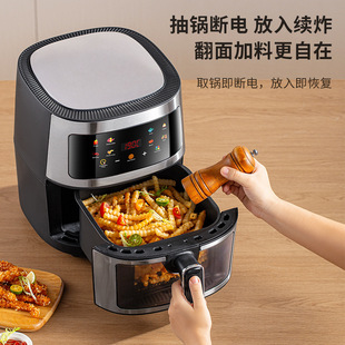 Трансграничная воздушная фритюрница Air fryer бытовая фритюрница многофункциональный сенсорный экран