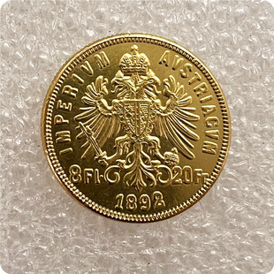 Антикварные поделки Австрия 1892 латунный материал памятные монеты Монеты #585