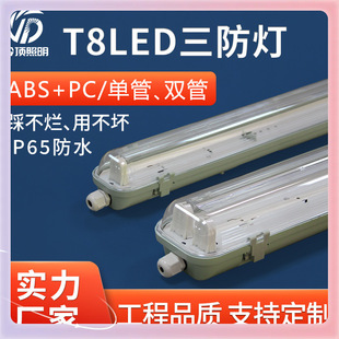 Ts3 Light Производители пятно поставляют экономичные модели 1,2 м однотрубная двойная трубка водонепроницаемый IP65 три защитная лампа чехол