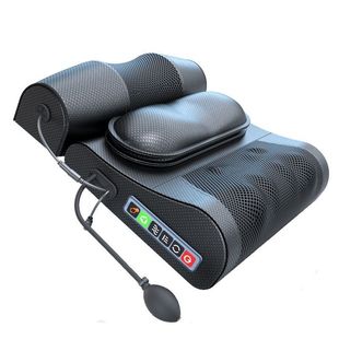 Cervical Spine Massager Multifunctional Massage Pillow Lumbar Back Body Massage Cushion Household Traction Massager