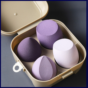 Dry and wet dual-purpose beauty makeup eggs do not eat powder makeup eggs sponge makeup eggs gourd powder puff ball boxed beauty makeup tools
