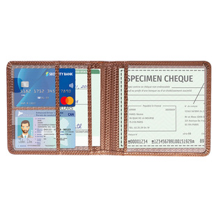 New Multi-function Car ID Holder Passport Card Bag Cross-border Air Ticket Storage Simple