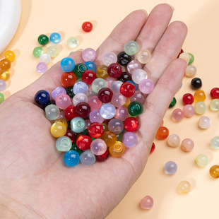 Chinese Cheongsam Button Button Resin Round Bead Button Small Button Tang Suit Hanfu Round Bead Vintage Decorative Accessories