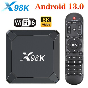 X98K TV Box Android 13 with Rockchip RK3528 8K Video 4K