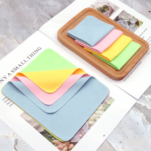 Sea Island silk microfiber glasses cloth mobile phone computer screen lens wiping cloth deerskin velvet glasses cloth printable