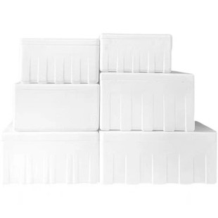 Foam Box Large Box No. 1-23 Extra Large Beef and Mutton Vegetable Seafood Material Insulation Douyin Factory Direct Sales