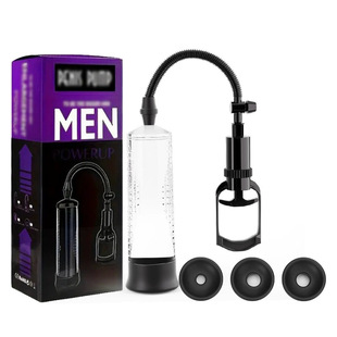 Vacuum Suction Aircraft Cup Real Male Penis Stretch Training Aircraft Pump Electric Booster Adult Fun Use