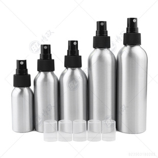 in stock Hot Sale 30ml ~ 1000ML Aluminum Bottle Spray Bottle Toner Pure Dew Aluminum Can Sunscreen Alcohol Disinfection Spray Bottle