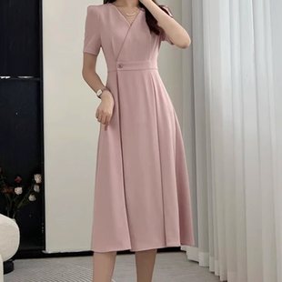 2025 New Korean Style Fashionable and Versatile Waist Slimming Look and Stylish Summer Skirts and Dresses for Women That Are Popular Today