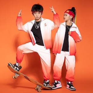 Primary and Middle School Students' Sports Costume Children's Cheerleading Dance Performance Costume Lala Gymnastics Performance Costume Chinese Style Suit