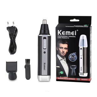 Comey KM-6630 nose hair repairer electric multifunctional shaving eyebrow repairer rechargeable 4 in 1 nose hair suit