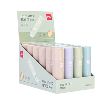 Deli 53276 plant solid glue 21G washable plant Formula high viscosity handmade glue stick office supplies