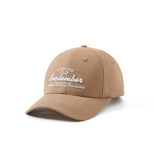2025 new sep letter embroidered hard top baseball cap in stock summer breathable cotton black cap men's