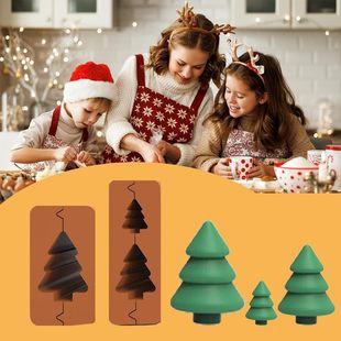 Новые трансграничные Christmas Tree Roller Clay Tools Рождественская елка глина инструмент плесень