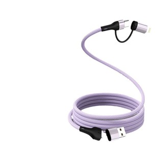 Magnetic suction storage 100w super fast charging double typec data cable 6A four in one for Apple Huawei PD20W