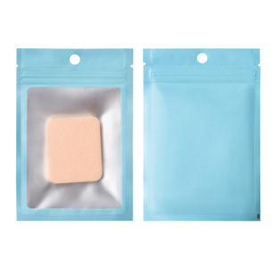 Factory direct jewelry packaging bag color yin and yang self-sealing bag small size jewelry earrings storage sealed zipper bag