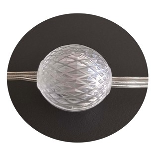 LED leather wire lamp shell point control running water horse running light string PC shell USB decorative lamp shell landscape tree decorative lamp plastic shell
