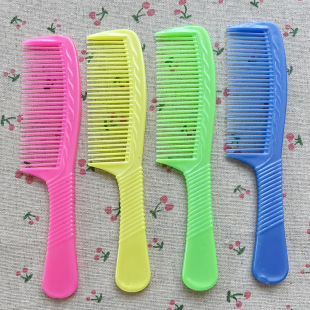 Large Old-fashioned Comb Plastic Cooked Glue Comb Soft Material Not Easy to Break Hair Comb