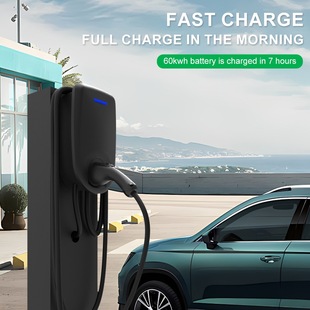 Cross-Border New Energy Electric Vehicle Household 7Kw European Standard Type2 Charging Pile Charging Gun Head 220V Ac Pile