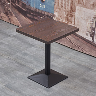 Simple milk tea shop fast food restaurant table and chair commercial snack shop dessert shop noodle shop canteen rectangular small round square table